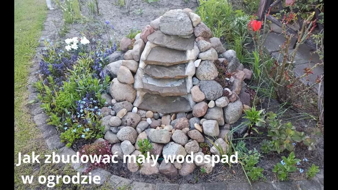 Prosty wodospad w ogrodzie krok po kroku. Uniknij kosztownych błędów!