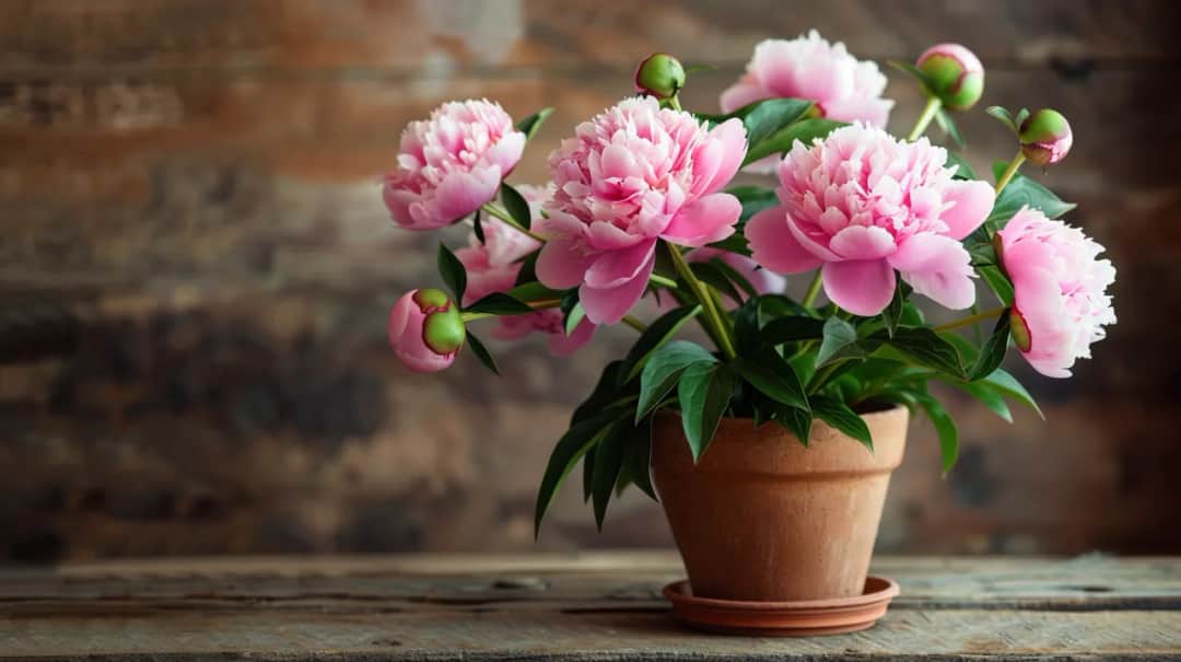 Sadzonki piwonii w doniczkach - jak je pielęgnować w domu?