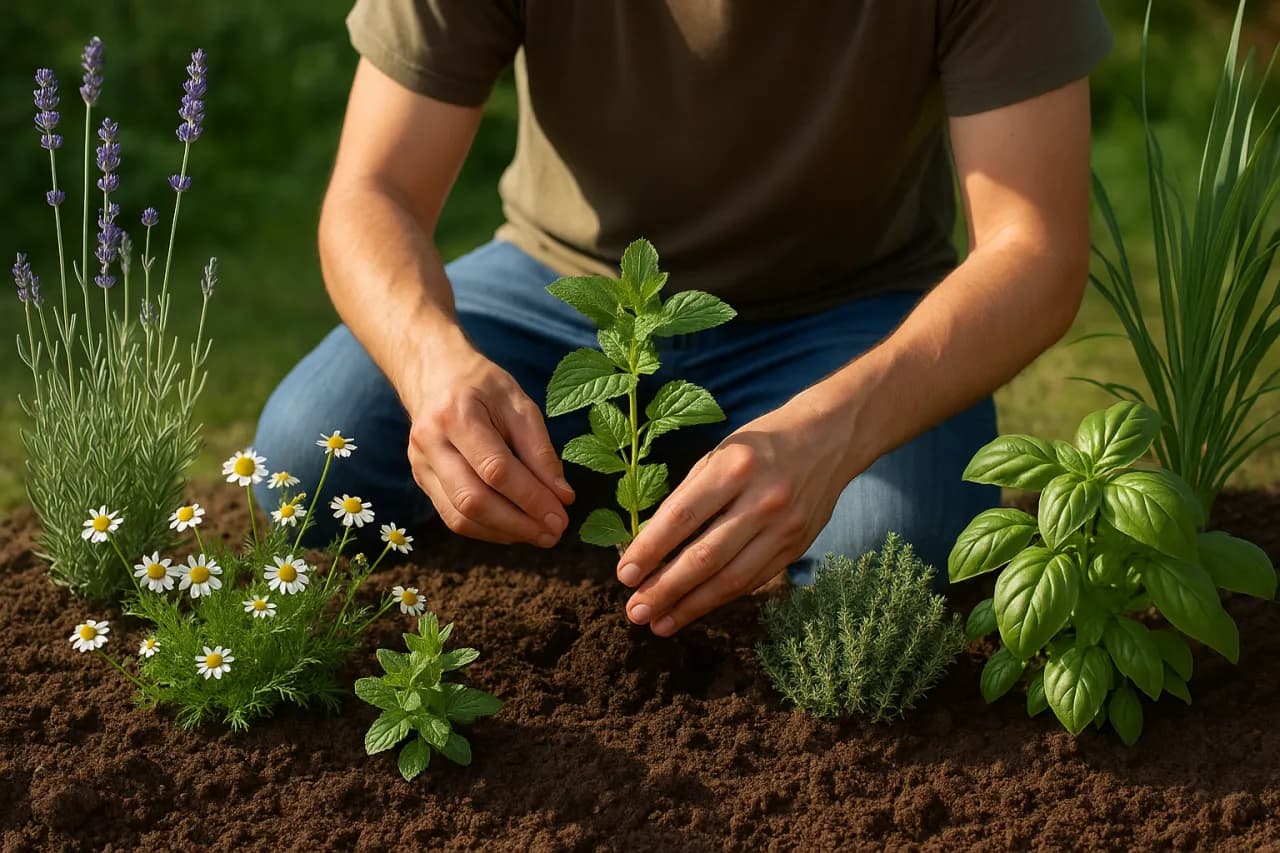 Uprawa własnych roślin leczniczych: przewodnik dla początkujących ogrodników
