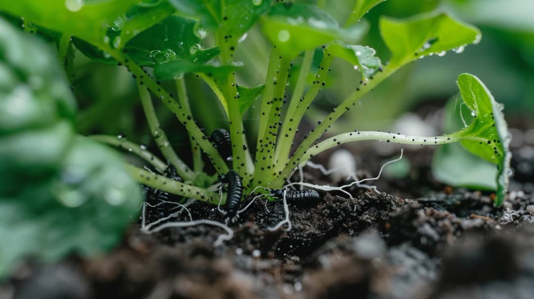 Czarne robaczki w ogrodzie - jak się ich skutecznie pozbyć?