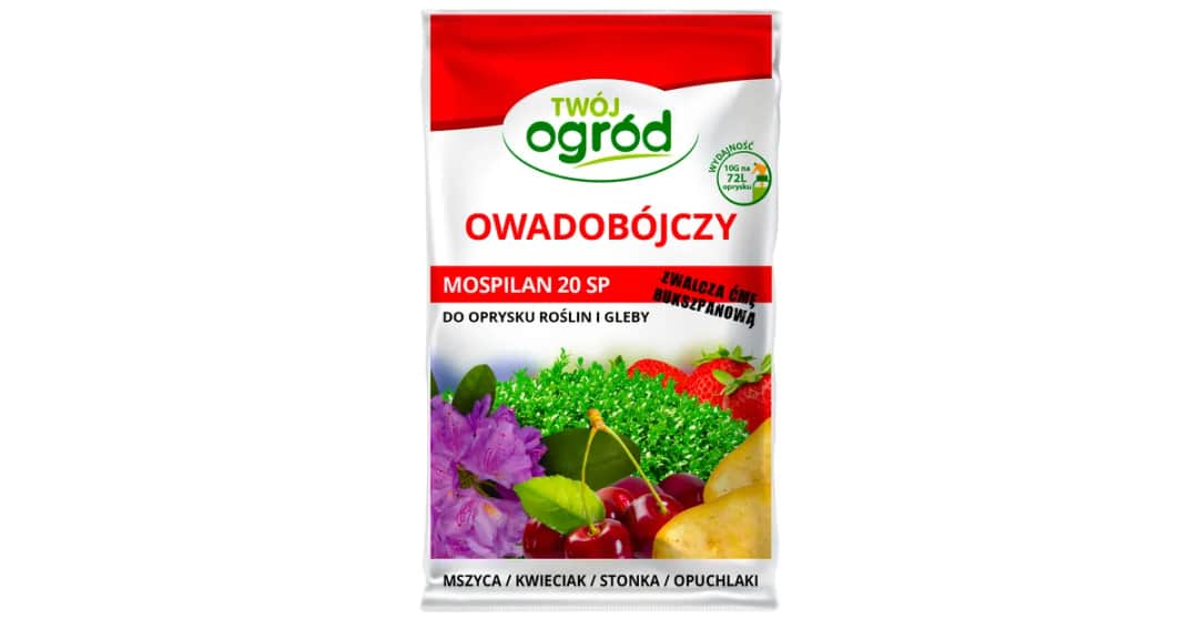 Co można opryskiwać mospilanem? Lista roślin i skutecznych szkodników